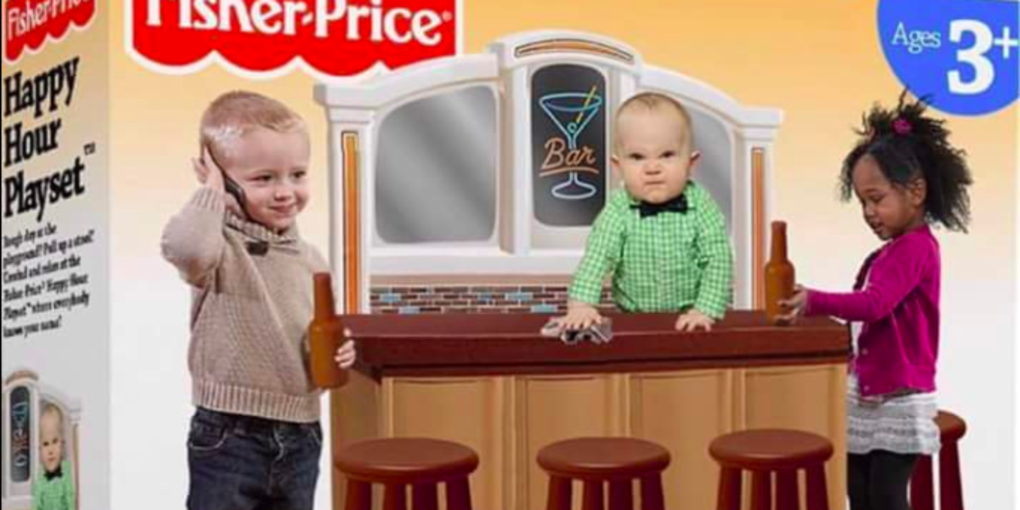 Davvero la Fischer Price ha inventato il gioco Happy Hour?