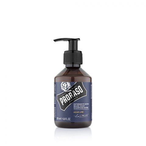 Il detergente Beard Wash Azur Lime di Proraso.