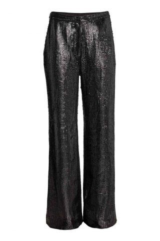 Pantaloni ampi di paillettes H&M €59,99