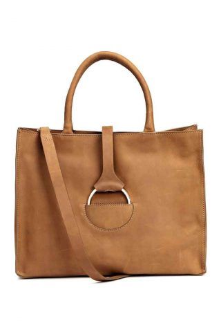 -Borsa in pelle nabuk H&M €129