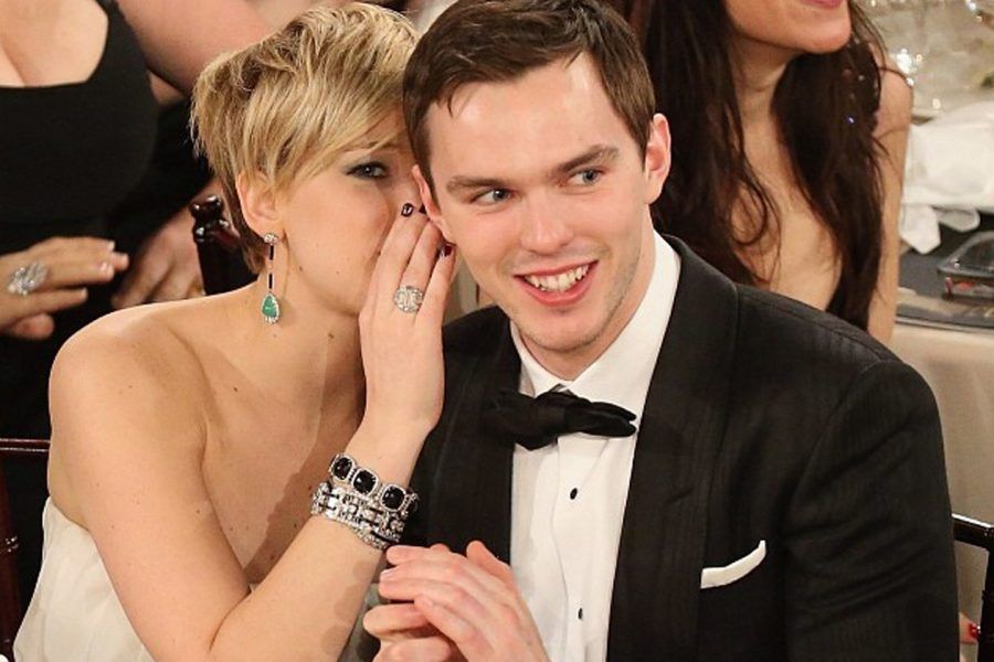 Nicholas Hoult e Jennifer Lawrence