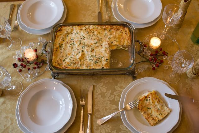 Lasagne al salmone