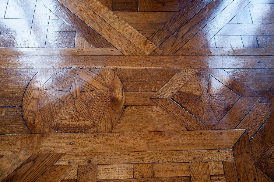 Un parquet intarsiato