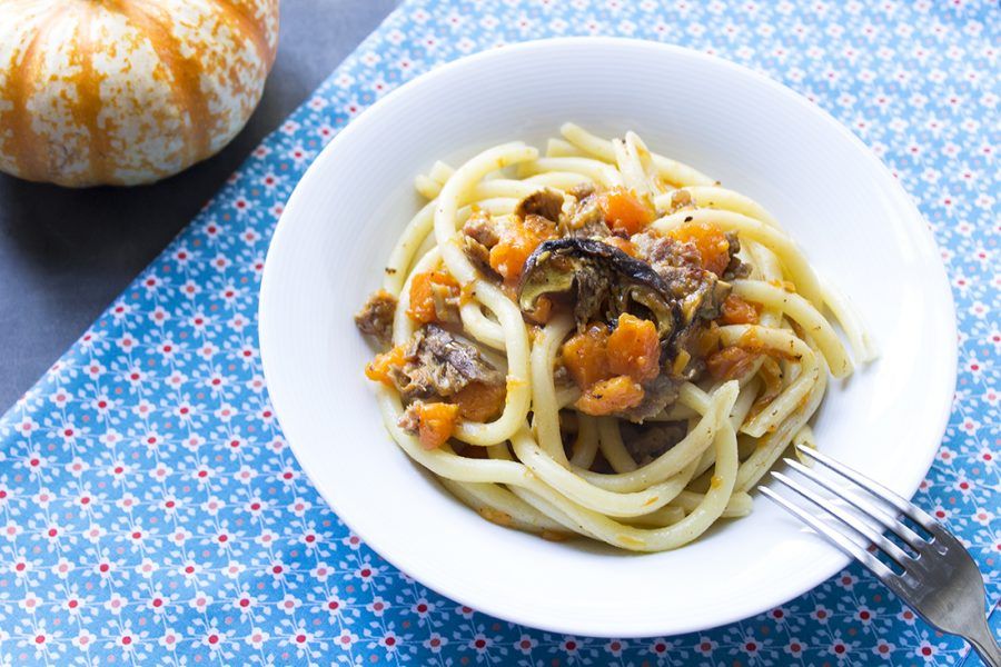 pasta-con-zucca-salsiccia-funghi-3-contemporaneo-food