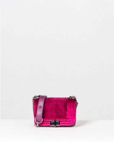 -Borsa in velluto con tracolla a catena Silvian Heach €54