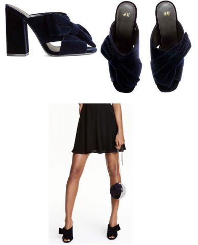 Sandali in velluto € 34,99