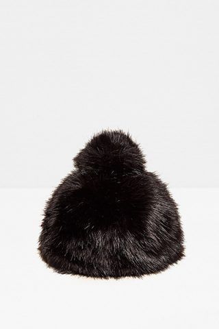 Beanie effetto pelliccia di Zara
