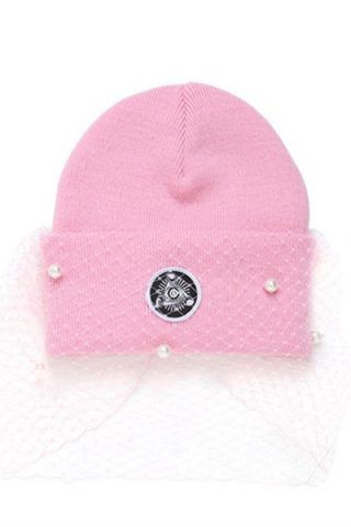 Beanie con veletta di Silver Spoon Attire