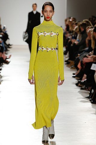 Giallo acceso - Dalla sfilata di Proenza Schouler