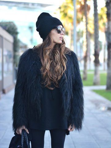 Look total black - Dal blog Stella Wants to Die