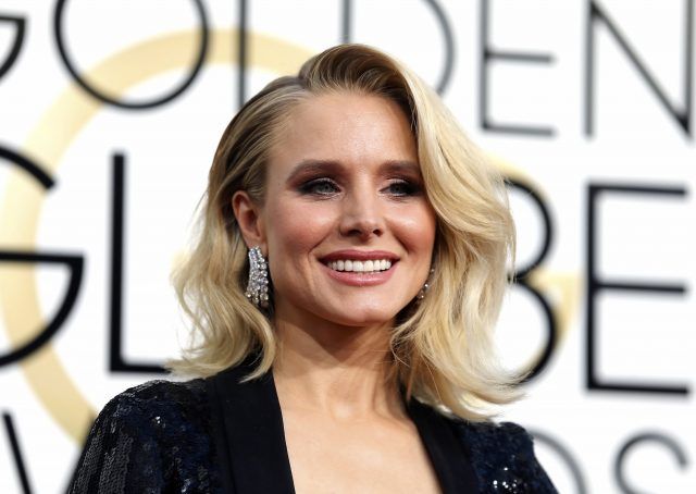Lob a taglio diritto ondulato per Kristen Bell