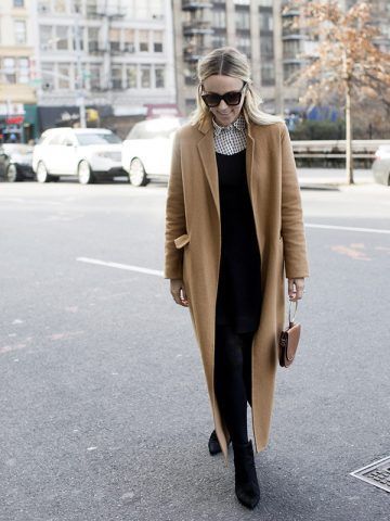 Cappotto color cammello e stivaletti - Dal blog Damsel in Dior