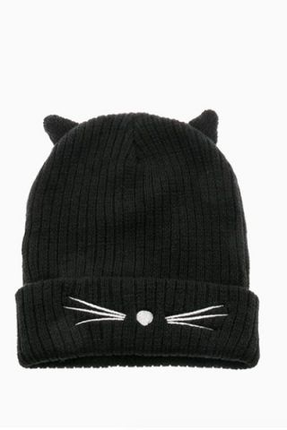Beanie con muso da gatto di Stradivarius
