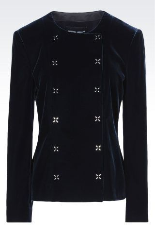 Giacca ricamata in velluto Giorgio Armani €2.200