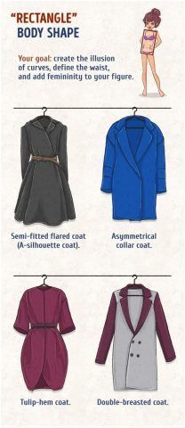 Cappotto, Rectangle Body Shape
