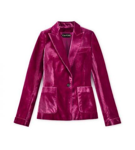 Giacca velluto fucsia con tasche Tom Ford €2.650 circa
