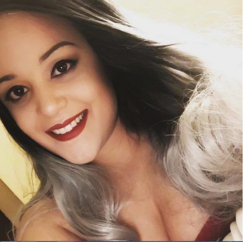 Grey Ombré con capelli mossi