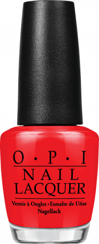 Lo smalto rosso Big Apple Red di OPI garantisce una lunghissima resistenza, una facile stesura e un finish perfetto. €10