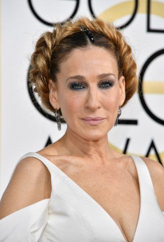 Raccolto maxi attorcigliato e intrecciato per Sara Jessica Parker. Un idea se volete trasformarvi nella principessa Leila
