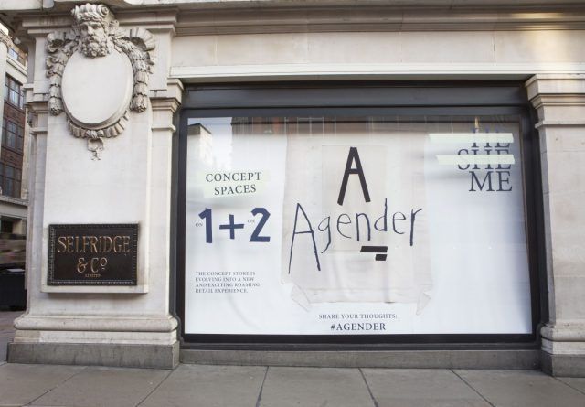 Il progetto Agender di Selfridges