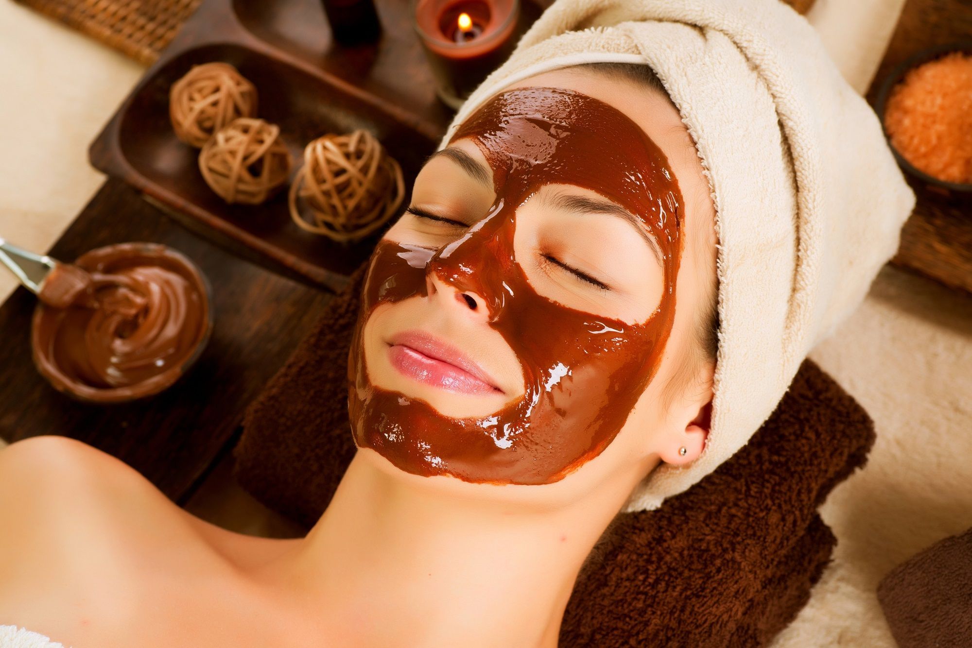 Maschera purificante al cacao