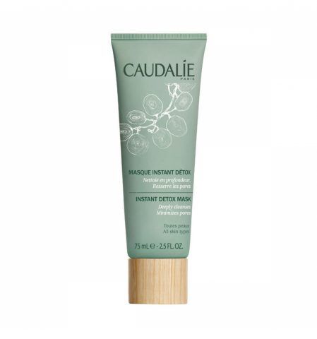La Maschera Istante Detossinante di Caudalie è specifica per le pelli più stressate.