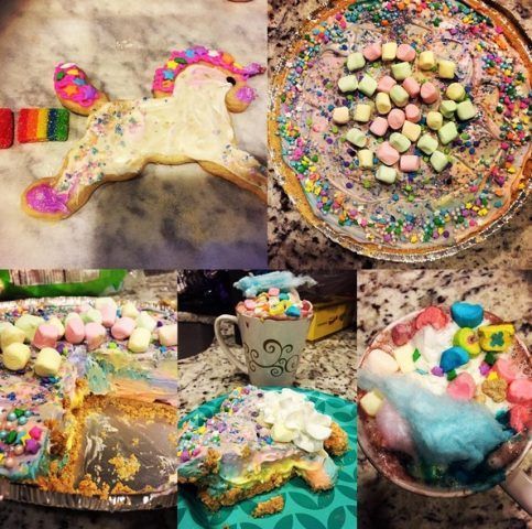 Dolci a tema unicorno