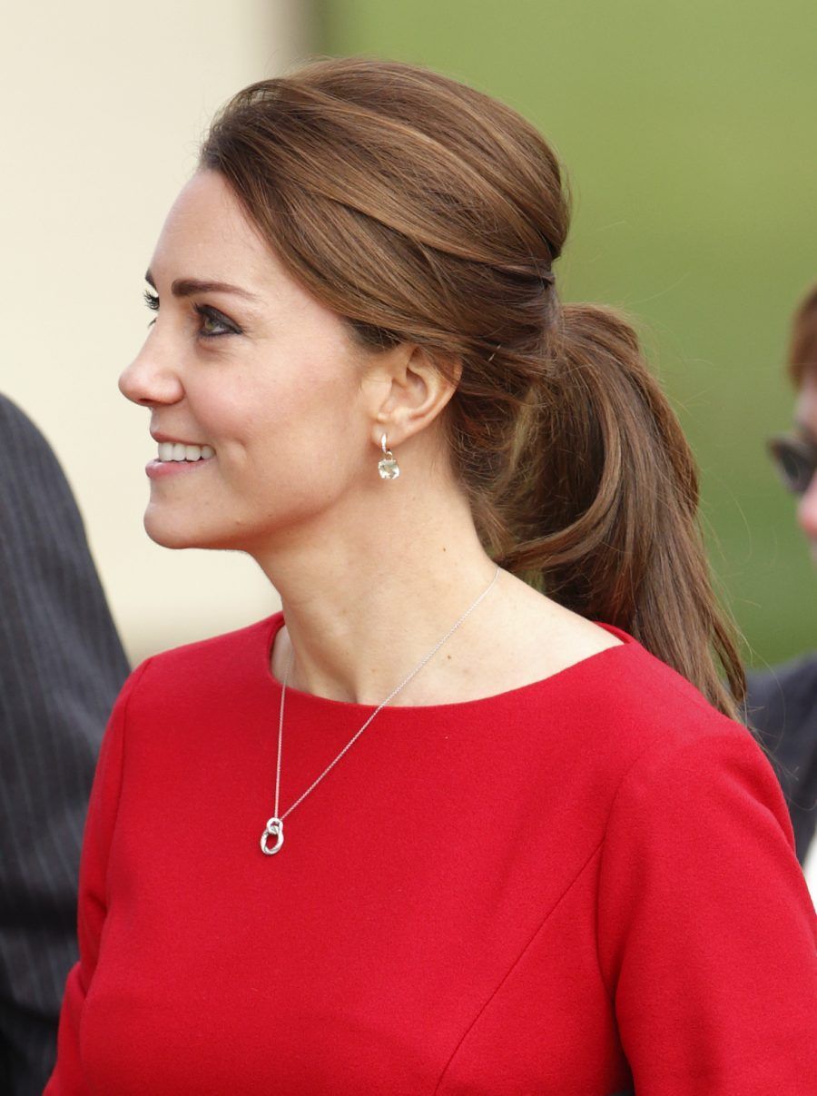 NORWICH, UNITED KINGDOM - NOVEMBER 25: (EMBARGOED FOR PUBLICATION IN UK NEWSPAPERS UNTIL 48 HOURS AFTER CREATE DATE AND TIME) Catherine, Duchess of Cambridge attends the East Anglia's Children's Hospices (EACH) Norfolk Capital Appeal launch event at the Norfolk Showground on November 25, 2014 in Norwich, England. (Photo by Max Mumby/Indigo/Getty Images)