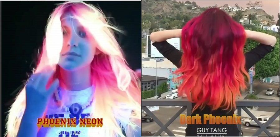 Hair glow in the dark di Guy Tang