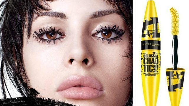 Mascara clumpy effect