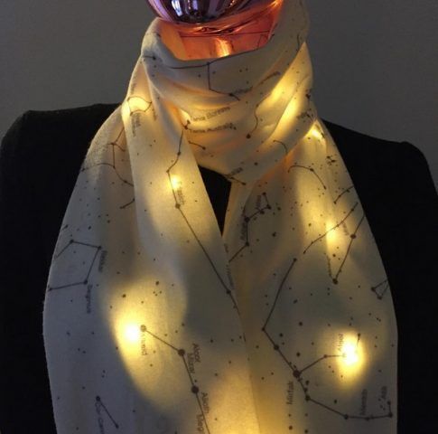 Shenova Fashion, la sciarpa bianca