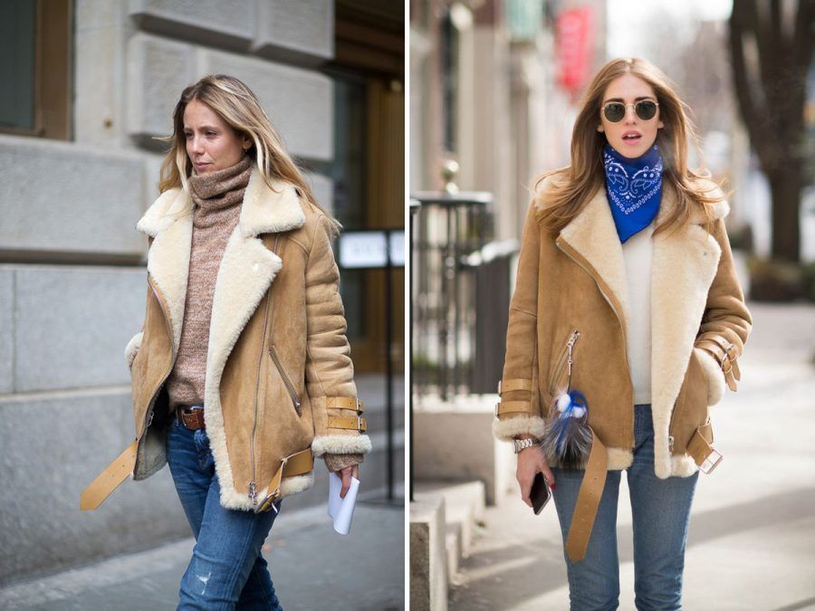 set shearling