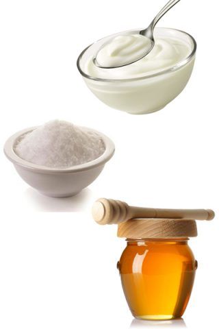 Scrub delicato con yogurt, zucchero e miele