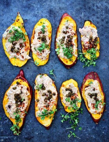 Sweet potato toast con pepe