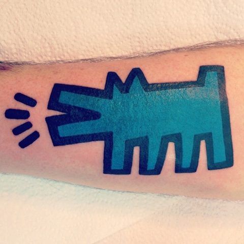 Tatuaggi ispirati a famosi dipinti: Keith Harring