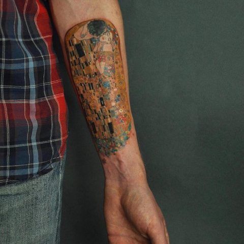 Tatuaggi ispirati a famosi dipinti: Gustav Klimt