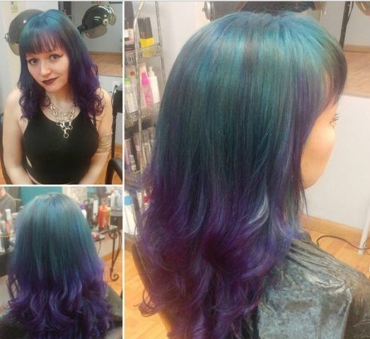Capelli color unicorno