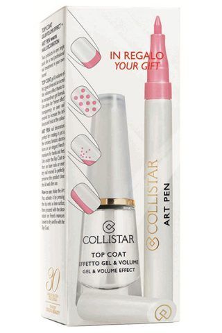 Top Coat Effetto Gel & Volume + Art Pen di Collistar (17,50 €)
