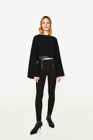 Leggings con cerniere (19,95 €)