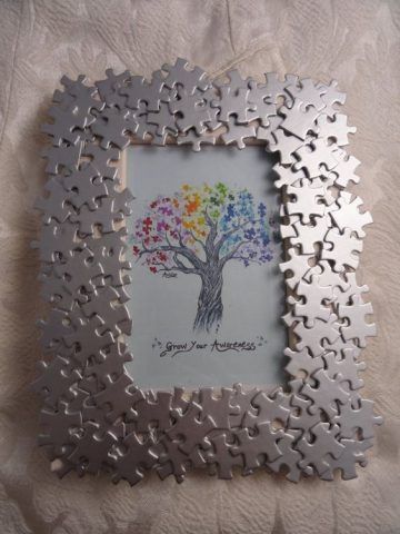 Cornice con puzzle