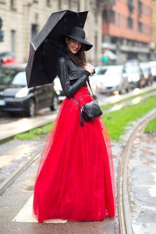 Super fashion con maxi skirt in tulle