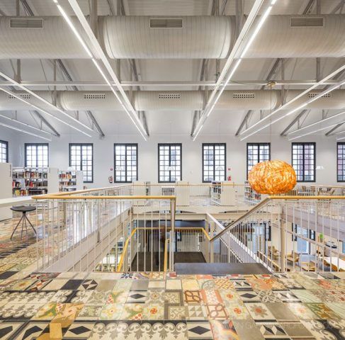 Biblioteca Can Manyer. Vilassar de Dalt. Spagna