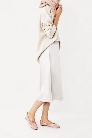 Ballerine in satin (29,95 €)
