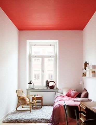 Chi lo dice che il soffitto debba essere chiaro?