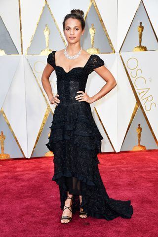 Alicia Vikander in Louis Vuitton
