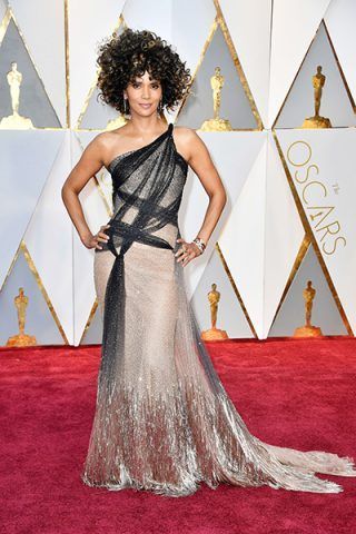 Halle Berry in Versace