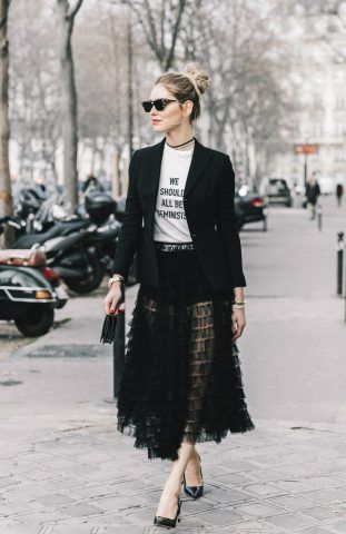 Trendsetter in pizzo nero vedo non vedo