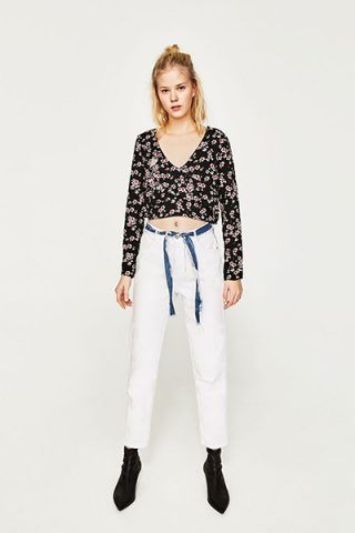 Crop top stampato (19,95 €)