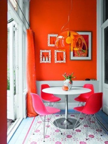 Arancio e rosa?