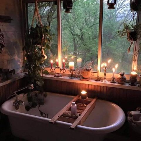 Un bagno caldo